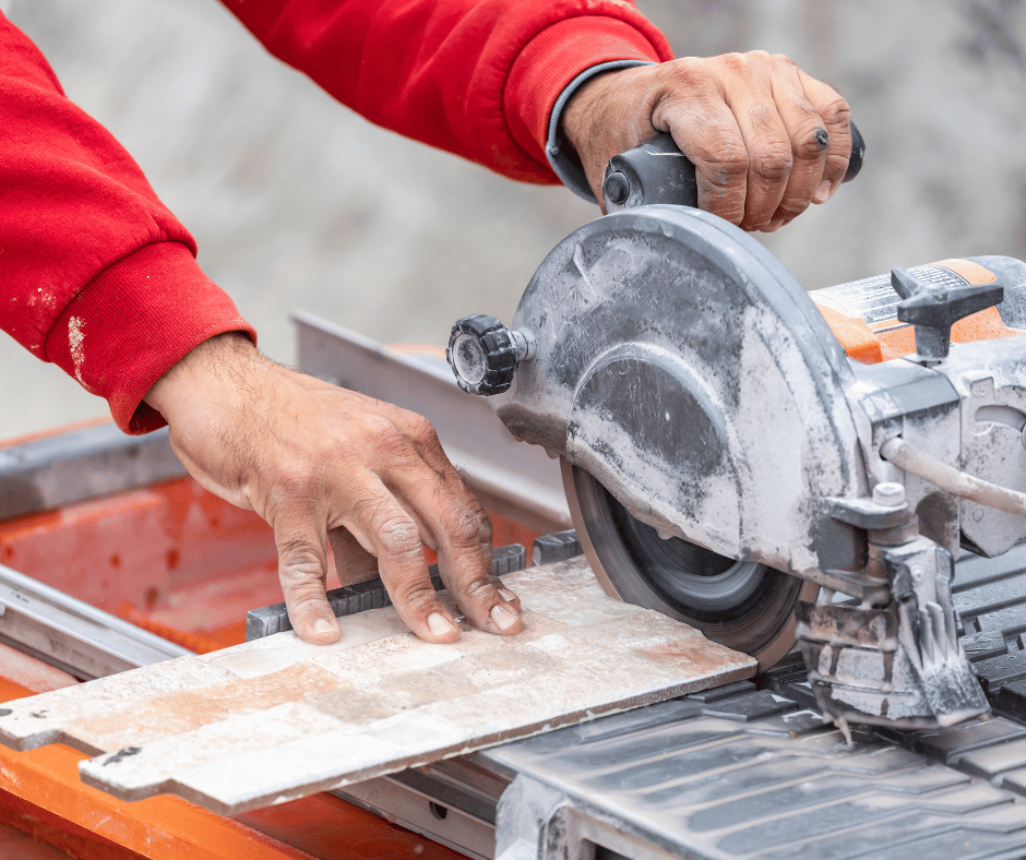 How to Use the Ridgid 7 inch Table Top Wet Tile Saw