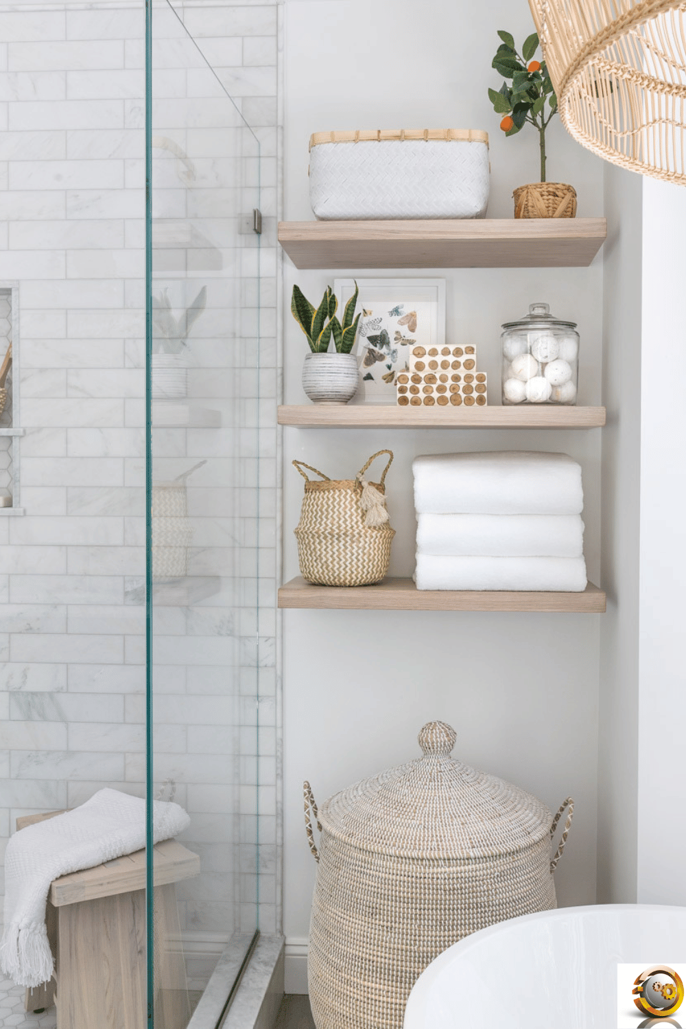 Installing a Floating Shelf In Your Shower Is Easier Than You Think