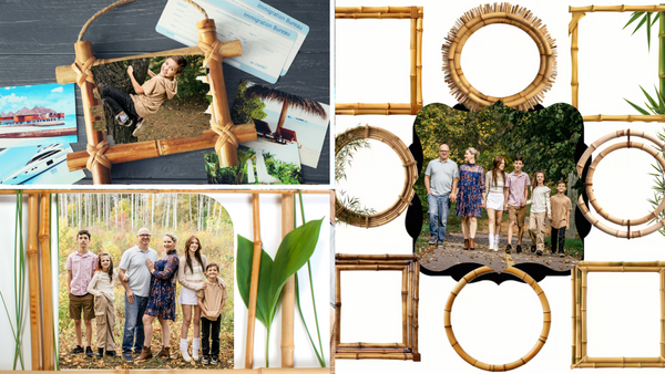 Bamboo Picture Frames: A Natural Touch to Your Home Decor